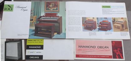 Hammond-Classic organ promo material 60s -